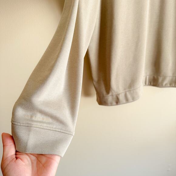 Under Armour Golf Cream Quarter Zip Loose Fit Pullover - XXL - Picture 2 of 7